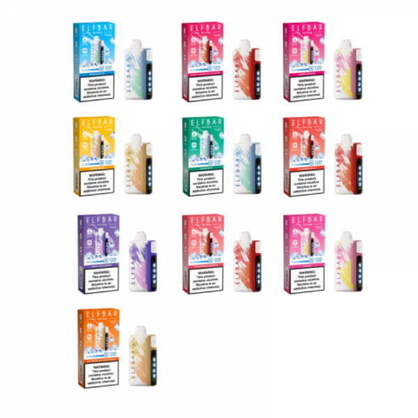 Elf Bar Ice King - Rechargeable Disposable Device 25000 Puffs (5%)
